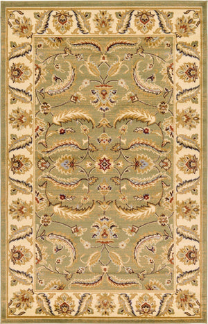 Green 5' 3 x 8' Voyage Rectangle Area Rug