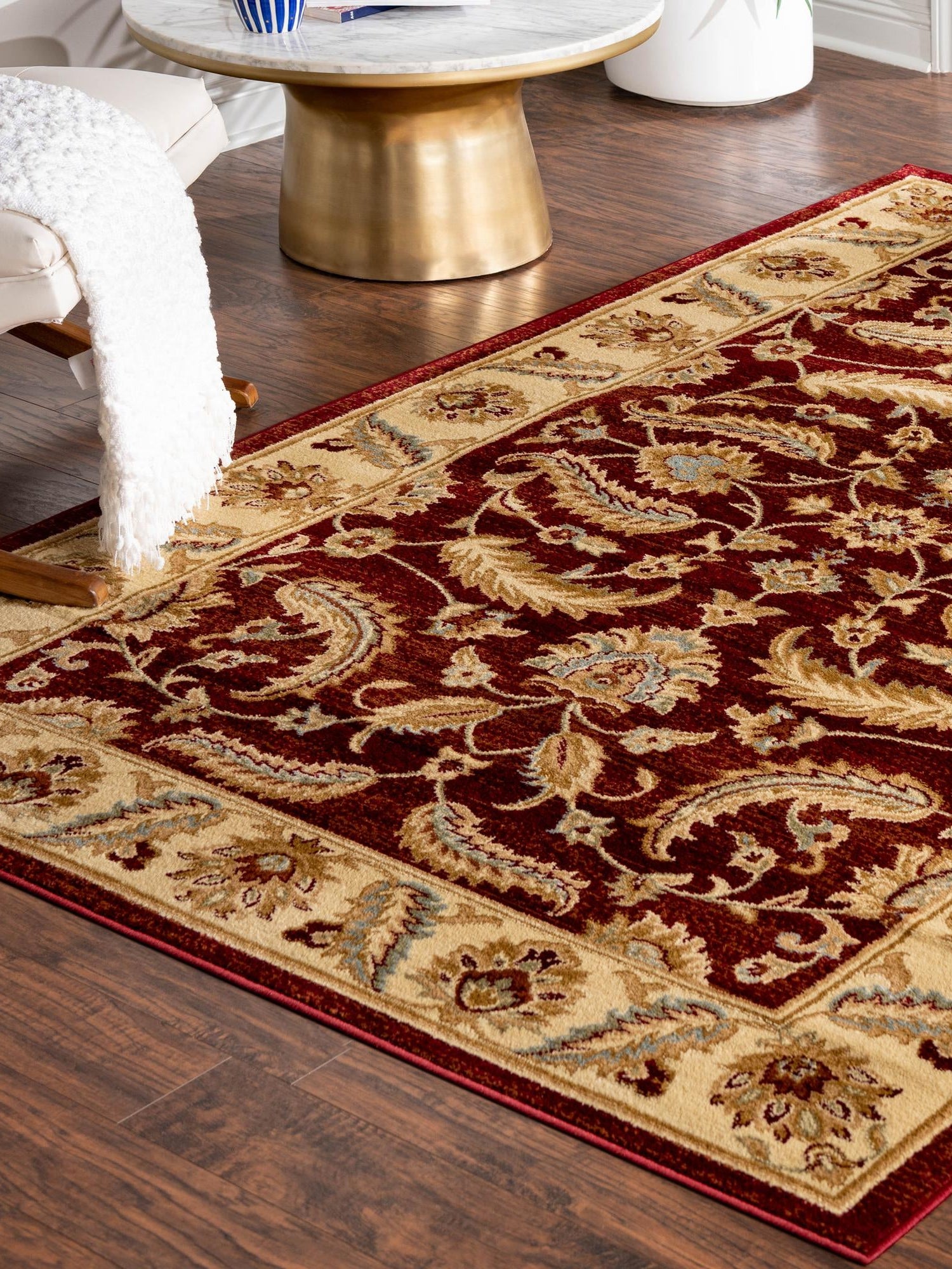 Red 3' 3 x 5' 3 Voyage Rectangle Area Rug