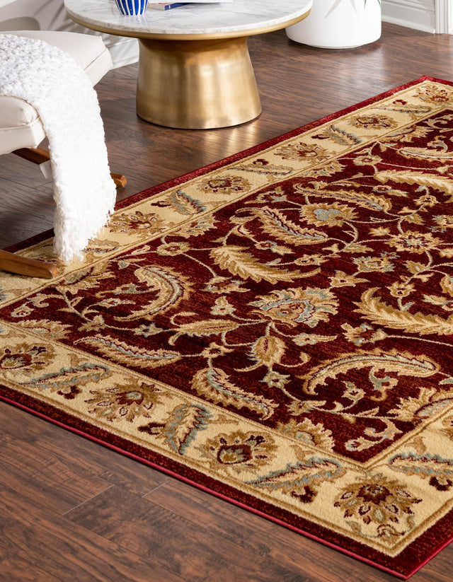 Red 3' 3 x 5' 3 Voyage Rectangle Rug
