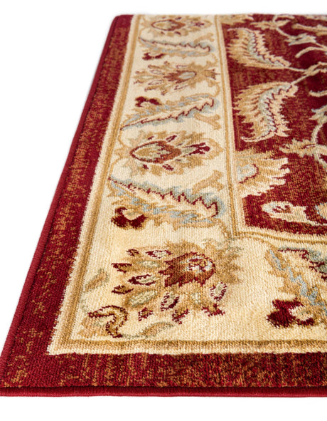Red 3' 3 x 5' 3 Voyage Rectangle Area Rug Persian Inspired Classic Traditional Design Durable Carpet Mat for Home Interior Design for Sale at Rug Engine