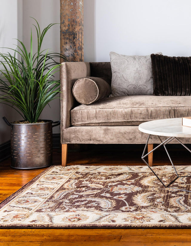 Brown 3' 3 x 5' 3 Voyage Rectangle Rug
