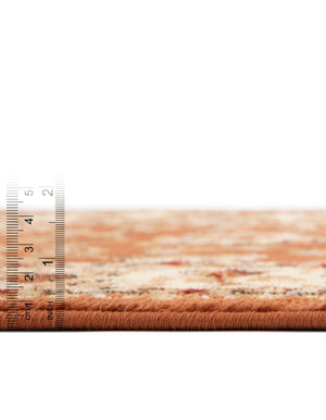 Brick Red 6' 1 x 6' 1 Voyage Round Area Rug