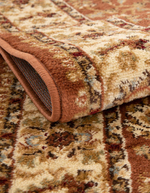 Brick Red 6' 1 x 6' 1 Voyage Round Area Rug