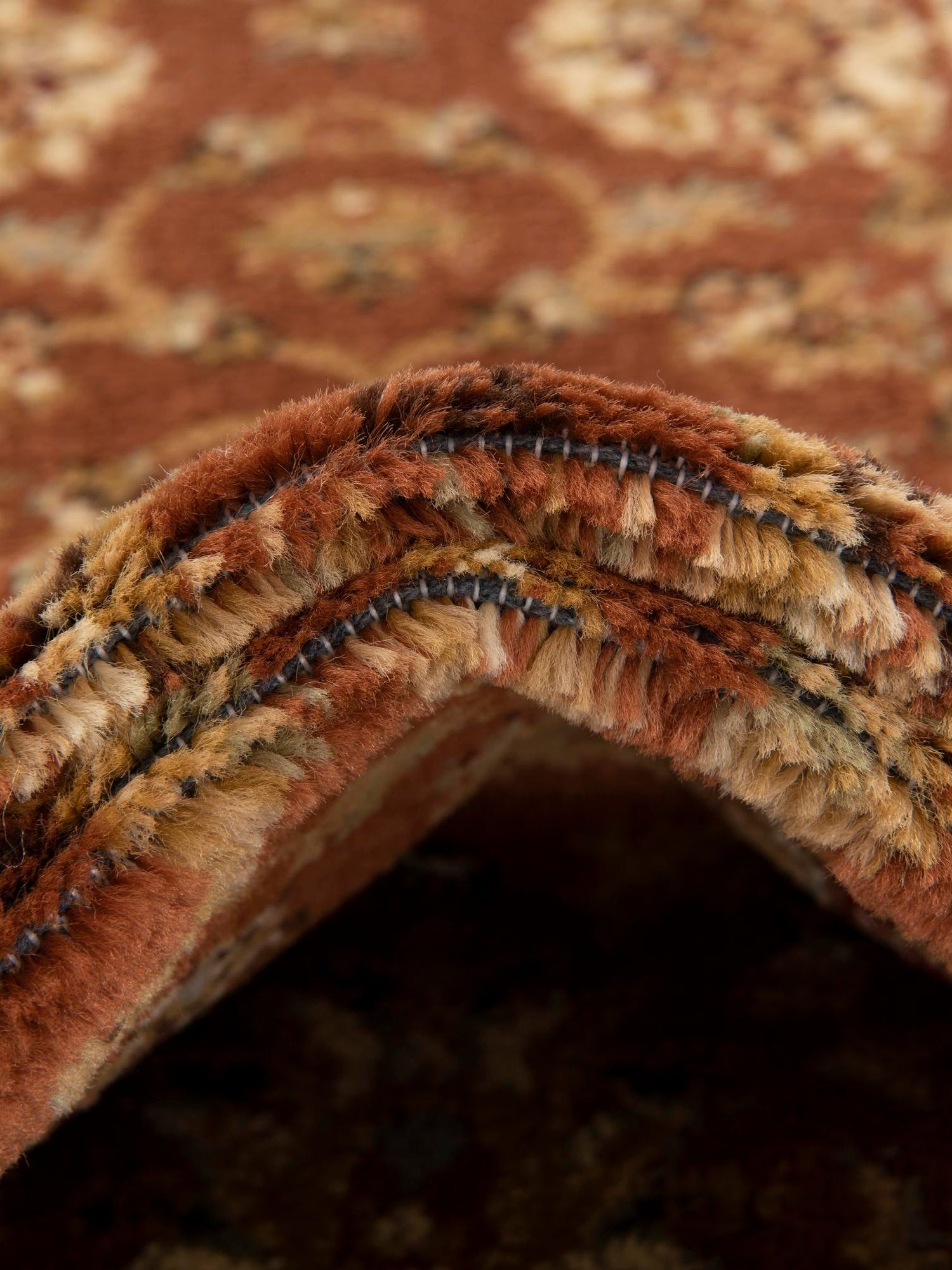 Brick Red 4' 1 x 6' 1 Voyage Rectangle Area Rug