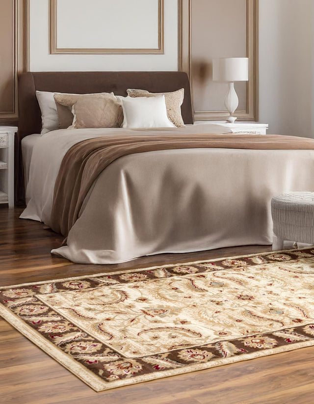 Cream 10' 6 x 16' 5 Voyage Rectangle Rug