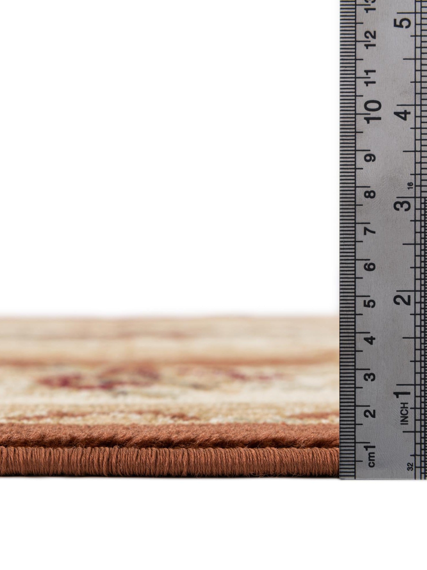 Brick Red 5' 3 x 8' Versailles Rectangle Area Rug