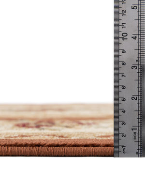 Brick Red 5' 3 x 8' Versailles Rectangle Rug