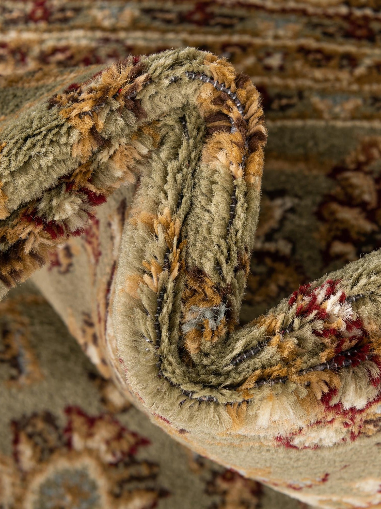 Green 6' 1 x 6' 1 Voyage Round Area Rug