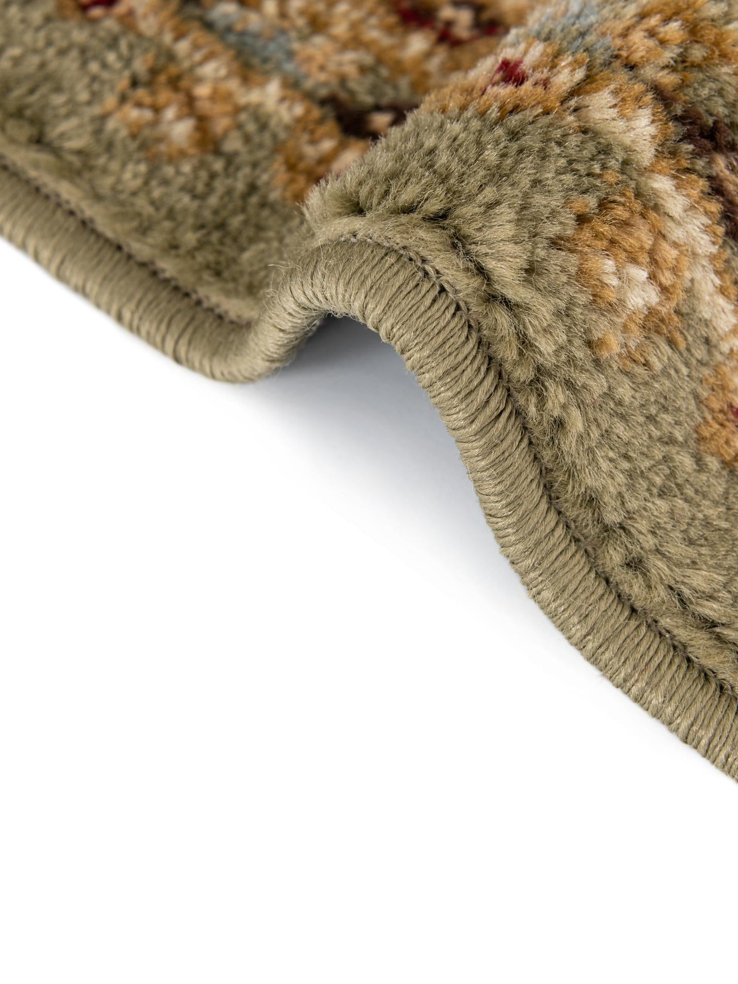 Green 5' 3 x 5' 3 Voyage Round Area Rug