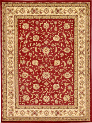 Red 9' x 12' Voyage Rectangle Area Rug