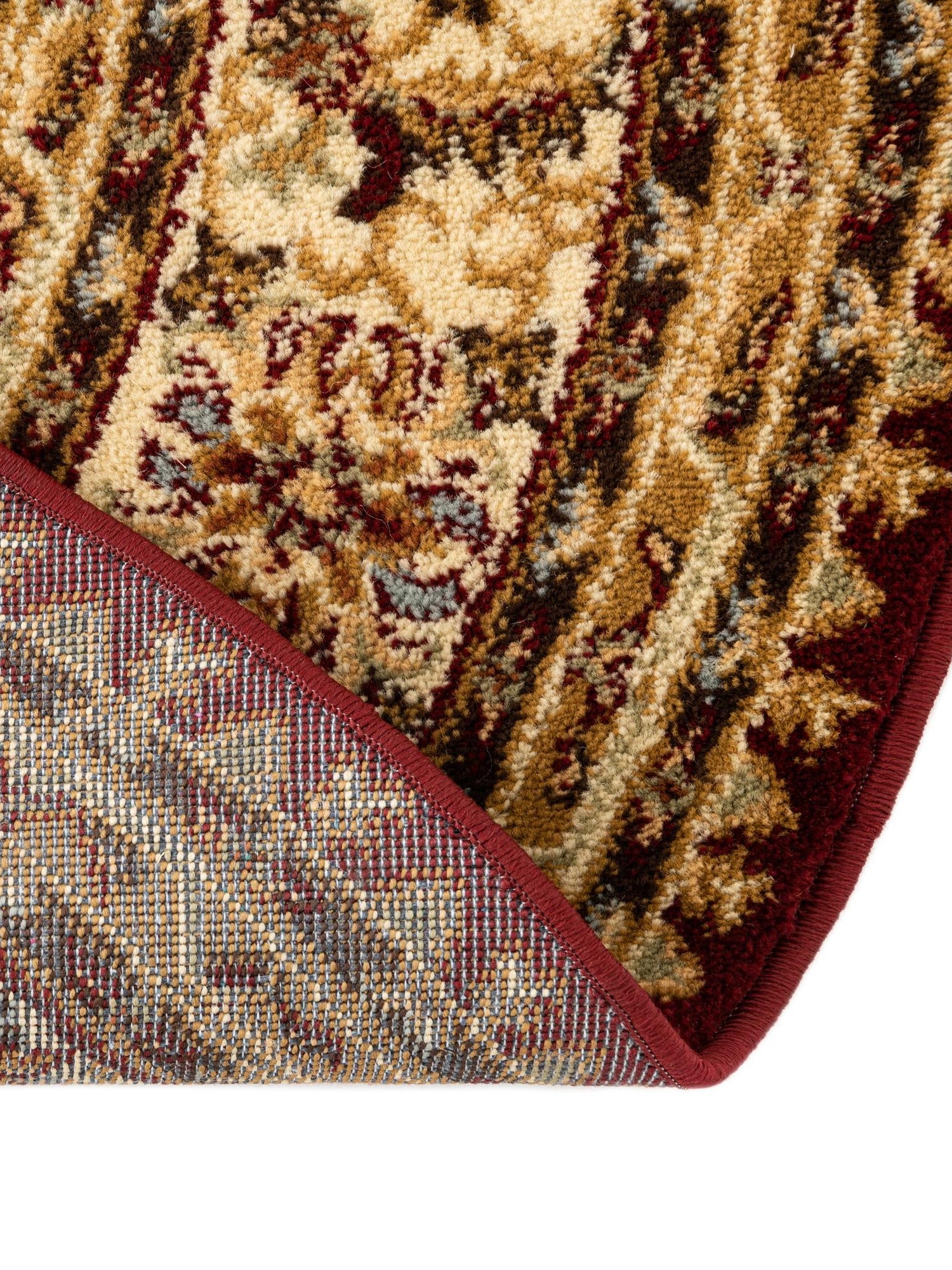 Red 10' x 10' Voyage Round Area Rug