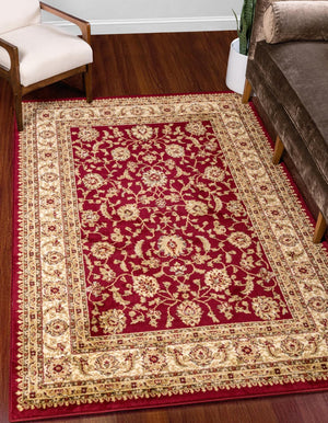 Red 3' 1 x 5' 3 Voyage Rectangle Rug