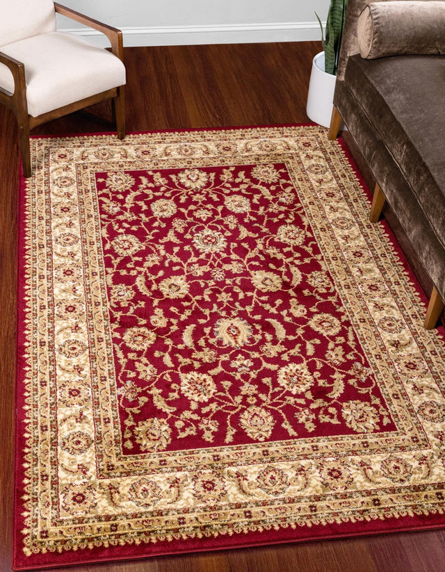 Red 3' 1 x 5' 3 Voyage Rectangle Rug
