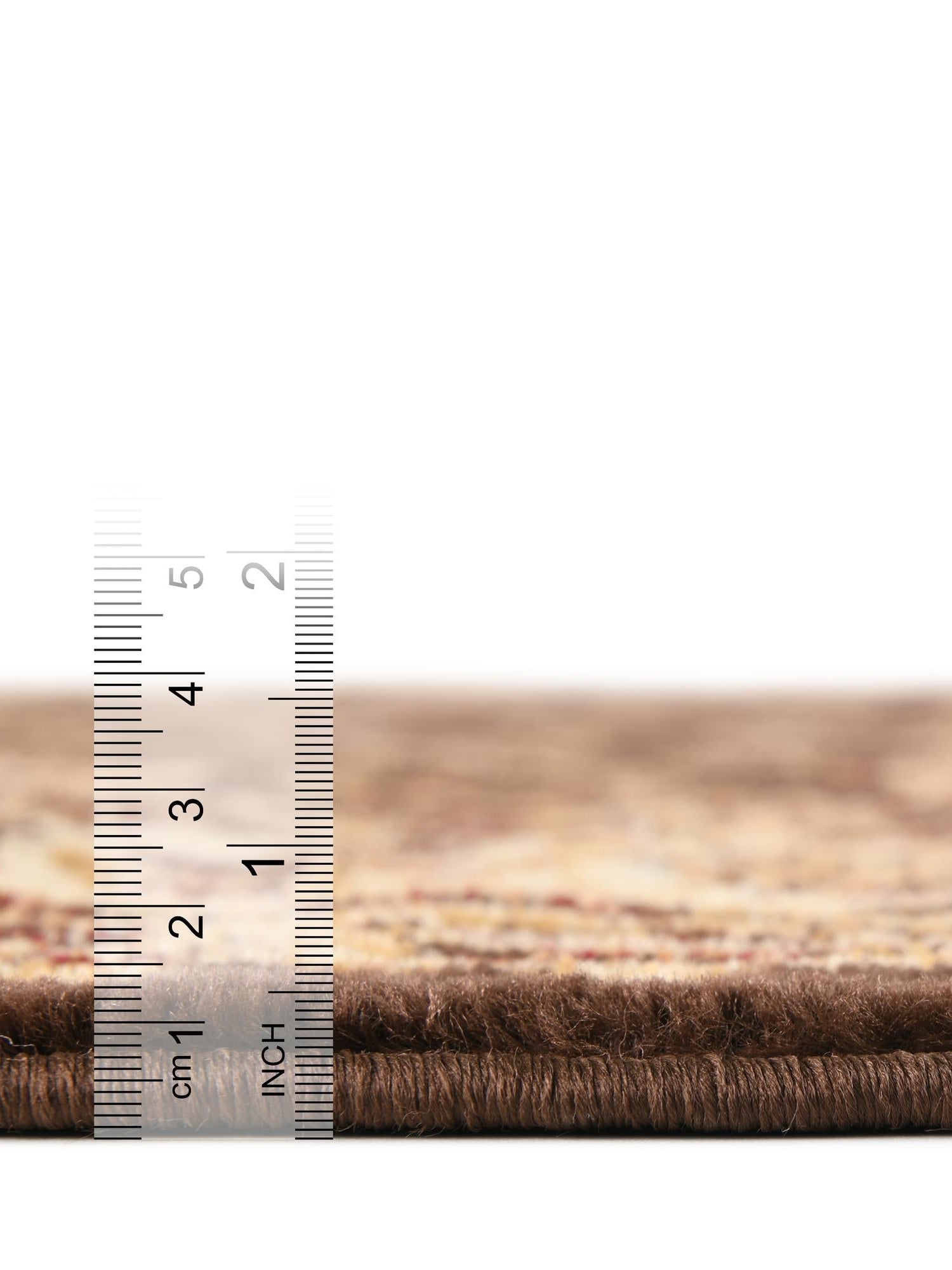 Brown 4' 1 x 4' 1 Voyage Round Area Rug