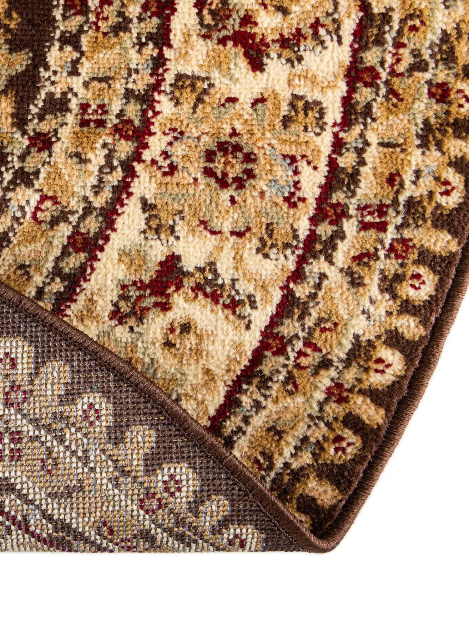 Brown 10' x 10' Voyage Round Area Rug