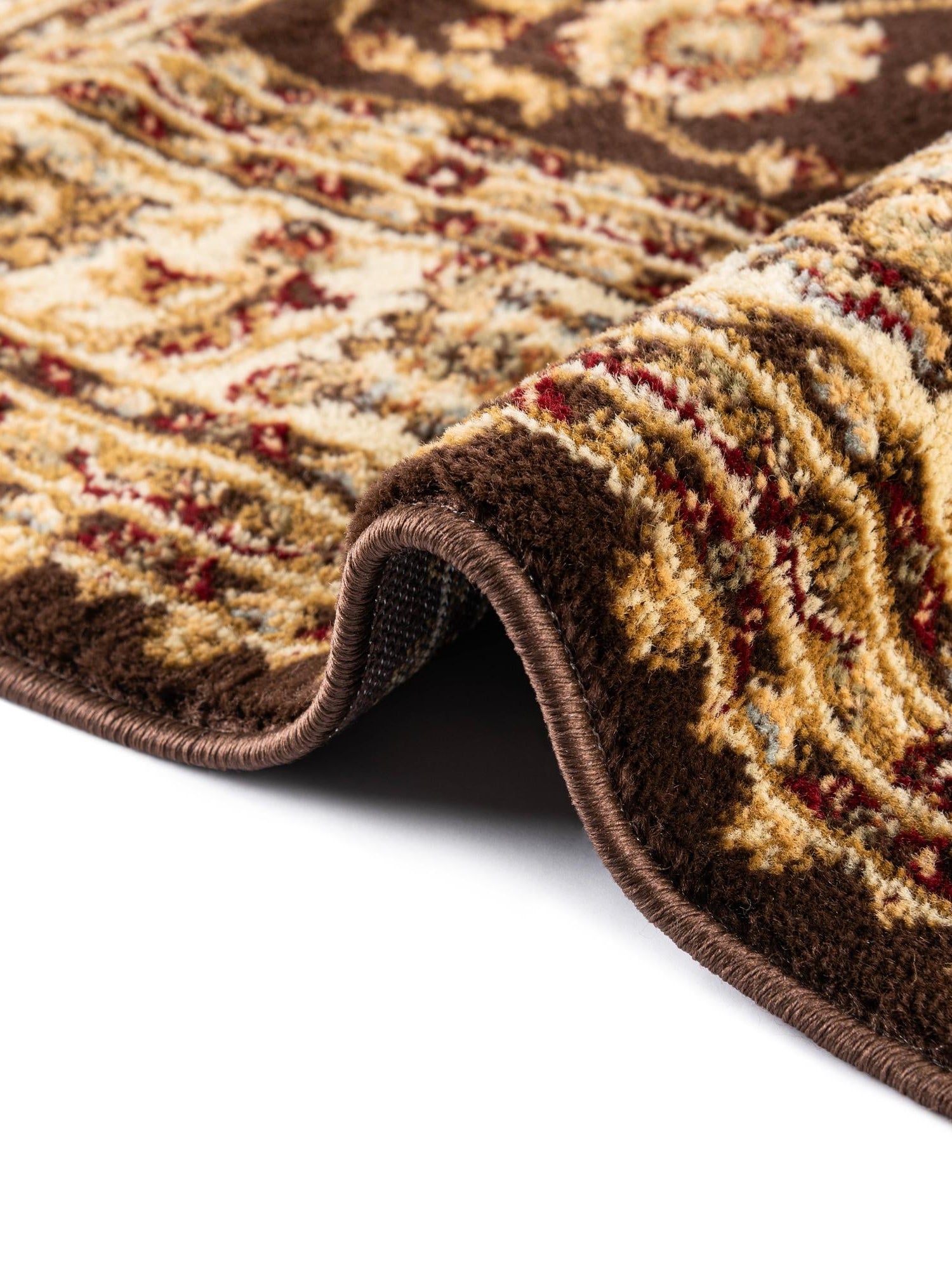 Brown 10' x 10' Voyage Round Area Rug