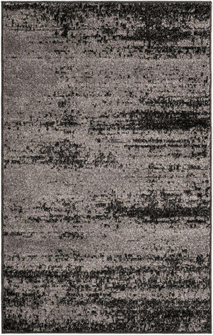 Dark Gray 3' 1 x 5' 3 Del Mar Rectangle Area Rug 100% Polypropylene Easy Clean Stain Resistant Vivid Modern Carpet Mat for Home Decor Interior Designing for Sale at Rug Engine