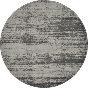 Dark Gray 8' x 8' Del Mar Round Rug