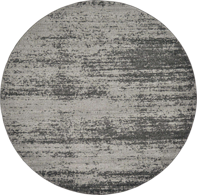 Dark Gray 8' x 8' Del Mar Round Rug
