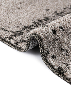 Dark Gray 4' 1 x 6' 1 Del Mar Rectangle Area Rug 100% Polypropylene Easy Clean Stain Resistant Vivid Modern Carpet Mat for Home Decor Interior Designing for Sale at Rug Engine