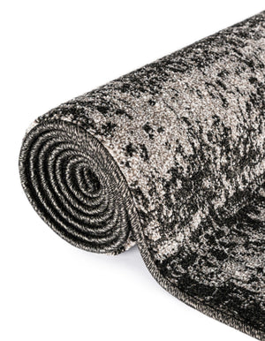 Dark Gray 4' 1 x 6' 1 Del Mar Rectangle Area Rug 100% Polypropylene Easy Clean Stain Resistant Vivid Modern Carpet Mat for Home Decor Interior Designing for Sale at Rug Engine
