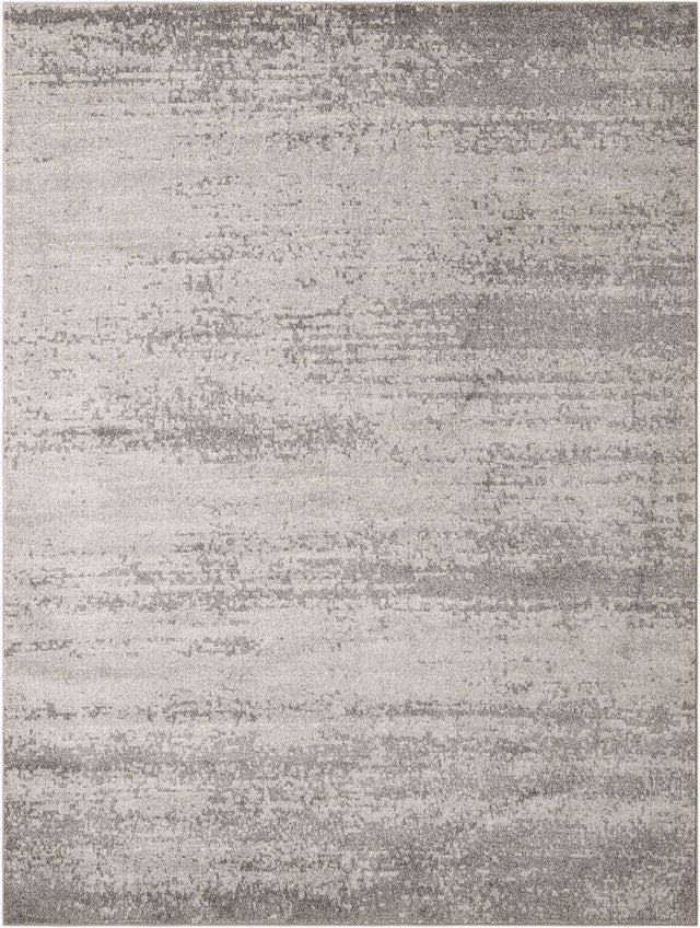 Gray 9' x 12' Del Mar Rectangle Area Rug 100% Polypropylene Easy Clean Stain Resistant Vivid Modern Carpet Mat for Home Decor Interior Designing for Sale at Rug Engine