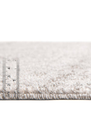 Gray 7' 10 x 7' 10 Del Mar Round Area Rug 100% Polypropylene Easy Clean Stain Resistant Vivid Modern Carpet Mat for Home Decor Interior Designing for Sale at Rug Engine