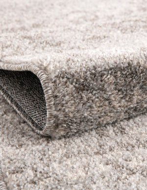 Gray 7' 10 x 7' 10 Del Mar Round Area Rug 100% Polypropylene Easy Clean Stain Resistant Vivid Modern Carpet Mat for Home Decor Interior Designing for Sale at Rug Engine