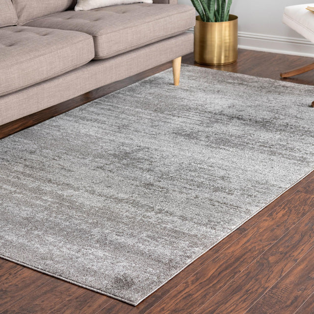 Gray 4' 1 x 6' 1 Del Mar Rectangle Area Rug 100% Polypropylene Easy Clean Stain Resistant Vivid Modern Carpet Mat for Home Decor Interior Designing for Sale at Rug Engine