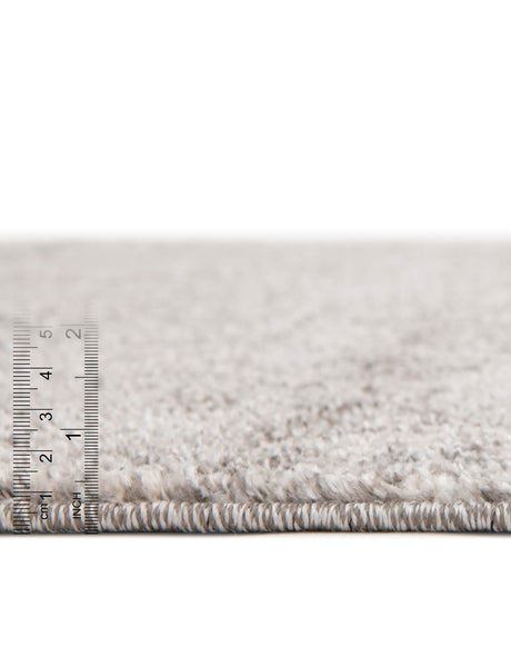 Gray 2' 7 x 10' Del Mar Runner Area Rug 100% Polypropylene Easy Clean Stain Resistant Vivid Modern Carpet Mat for Home Decor Interior Designing for Sale at Rug Engine