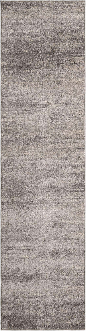 Gray 2' 7 x 10' Del Mar Runner Area Rug 100% Polypropylene Easy Clean Stain Resistant Vivid Modern Carpet Mat for Home Decor Interior Designing for Sale at Rug Engine
