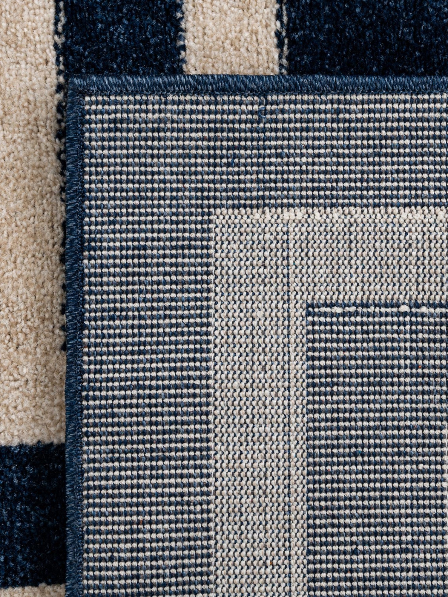 Navy Blue 6' 1 x 9' Athens Rectangle Area Rug 100% Polypropylene With Cotton Backing Easy Clean Indoor Living Dining Room Bedroom Office Carpet for Sale at Rug Engine