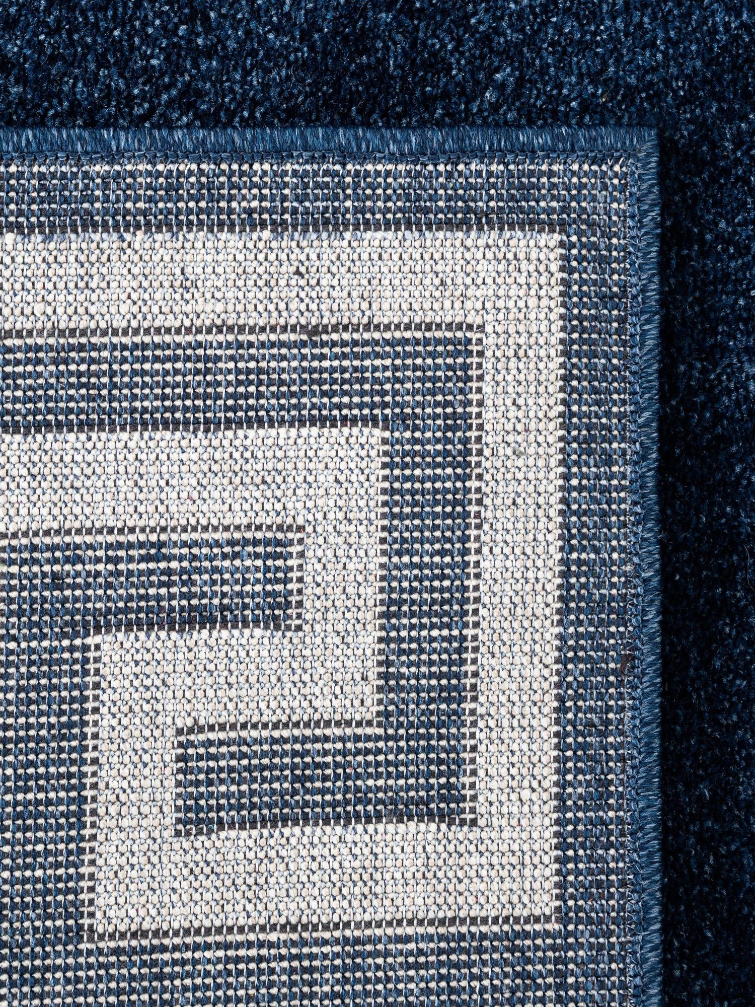 Navy Blue 6' 1 x 9' Athens Rectangle Area Rug 100% Polypropylene With Cotton Backing Easy Clean Indoor Living Dining Room Bedroom Office Carpet for Sale at Rug Engine