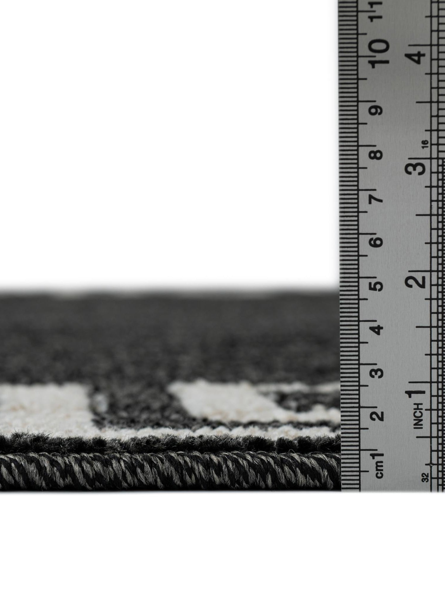 Charcoal 2' x 3' 1 Athens Rectangle Area Rug 100% Polypropylene With Cotton Backing Easy Clean Indoor Living Dining Room Bedroom Office Carpet for Sale at Rug Engine