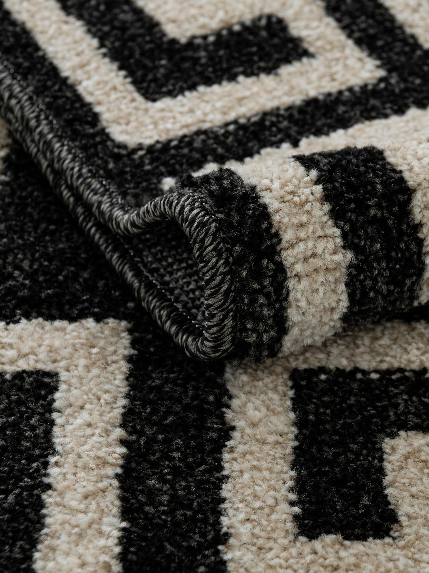 Charcoal 7' 1 x 10' Athens Rectangle Area Rug 100% Polypropylene With Cotton Backing Easy Clean Indoor Living Dining Room Bedroom Office Carpet for Sale at Rug Engine