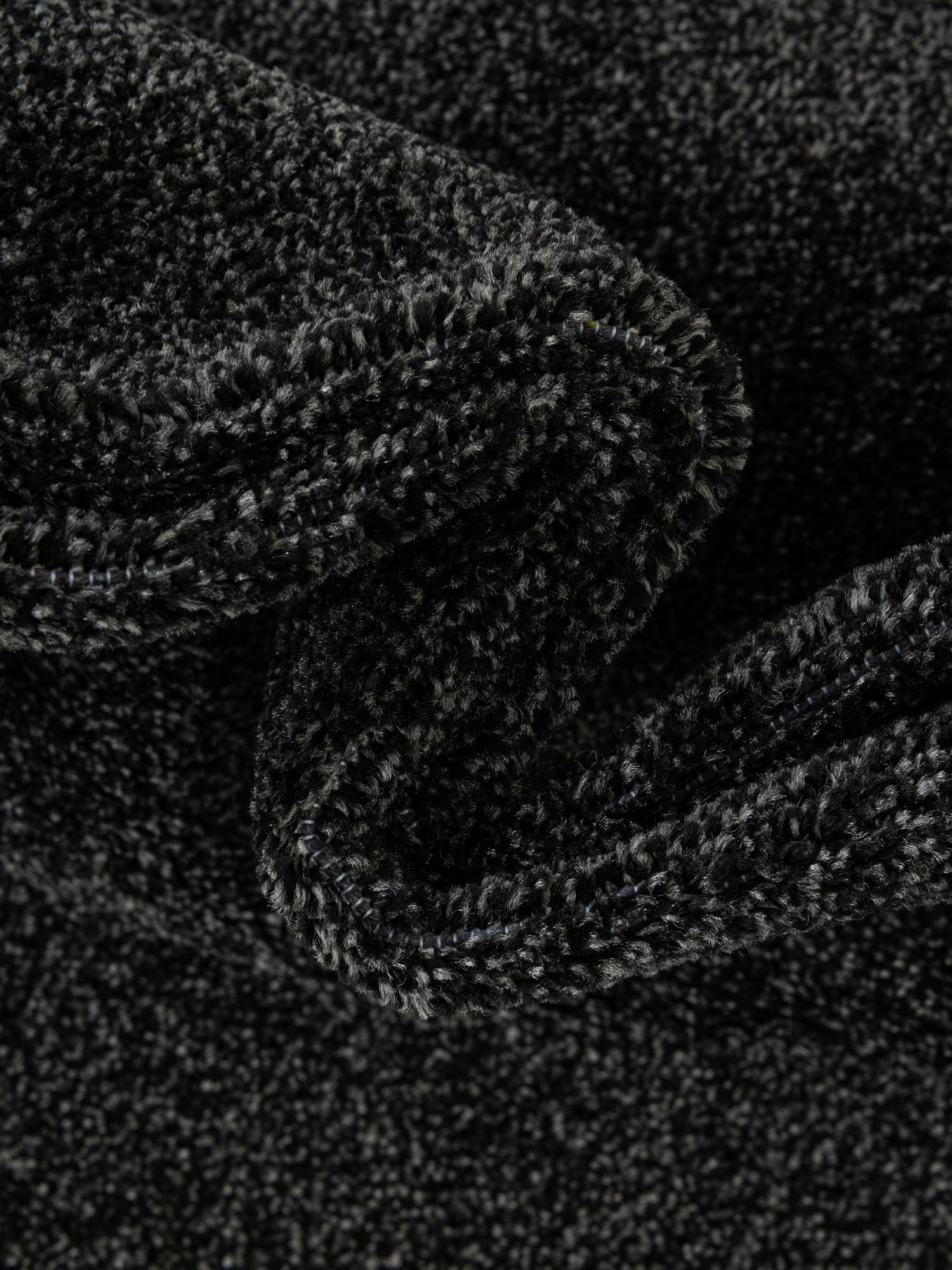 Charcoal 7' 1 x 10' Athens Rectangle Area Rug 100% Polypropylene With Cotton Backing Easy Clean Indoor Living Dining Room Bedroom Office Carpet for Sale at Rug Engine