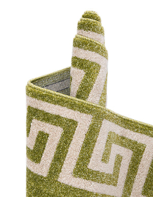 Light Green 7' 10 x 7' 10 Athens Round Area Rug 100% Polypropylene With Cotton Backing Easy Clean Indoor Living Dining Room Bedroom Office Carpet for Sale at Rug Engine