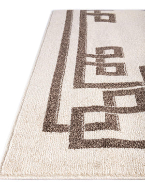 Beige and Brown 9' x 12' 2 Athens Rectangle Rug