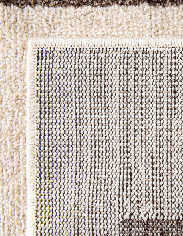 Beige and Brown 7' 1 x 10' Athens Rectangle Area Rug 100% Polypropylene With Cotton Backing Easy Clean Indoor Living Dining Room Bedroom Office Carpet for Sale at Rug Engine