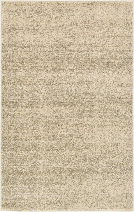 Bone Beige 3' 1 x 5' 3 Del Mar Rectangle Area Rug 100% Polypropylene Easy Clean Stain Resistant Vivid Modern Carpet Mat for Home Decor Interior Designing for Sale at Rug Engine