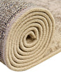 Bone Beige 4' 1 x 4' 1 Del Mar Round Area Rug 100% Polypropylene Easy Clean Stain Resistant Vivid Modern Carpet Mat for Home Decor Interior Designing for Sale at Rug Engine