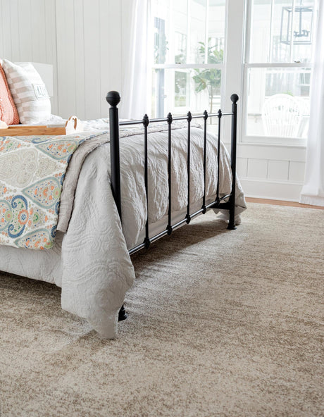 Bone Beige 2' x 3' 1 Del Mar Rectangle Area Rug 100% Polypropylene Easy Clean Stain Resistant Vivid Modern Carpet Mat for Home Decor Interior Designing for Sale at Rug Engine
