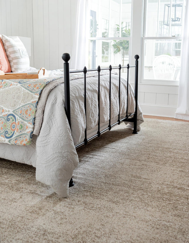 Bone Beige 2' x 3' 1 Del Mar Rectangle Area Rug 100% Polypropylene Easy Clean Stain Resistant Vivid Modern Carpet Mat for Home Decor Interior Designing for Sale at Rug Engine
