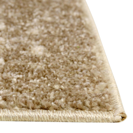 Bone Beige 7' 1 x 10' Del Mar Rectangle Area Rug 100% Polypropylene Easy Clean Stain Resistant Vivid Modern Carpet Mat for Home Decor Interior Designing for Sale at Rug Engine
