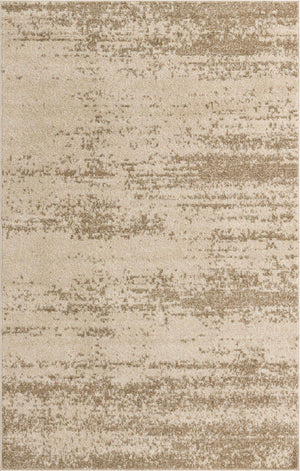 Bone Beige 5' 3 x 8' Del Mar Rectangle Area Rug 100% Polypropylene Easy Clean Stain Resistant Vivid Modern Carpet Mat for Home Decor Interior Designing for Sale at Rug Engine