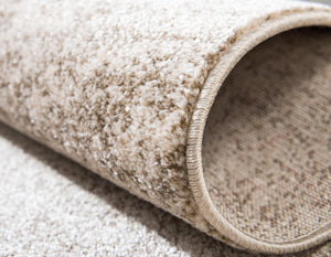 Bone Beige 2' x 8' Del Mar Runner Area Rug 100% Polypropylene Easy Clean Stain Resistant Vivid Modern Carpet Mat for Home Decor Interior Designing for Sale at Rug Engine
