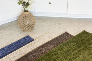 Bone Beige 2' x 8' Del Mar Runner Area Rug 100% Polypropylene Easy Clean Stain Resistant Vivid Modern Carpet Mat for Home Decor Interior Designing for Sale at Rug Engine