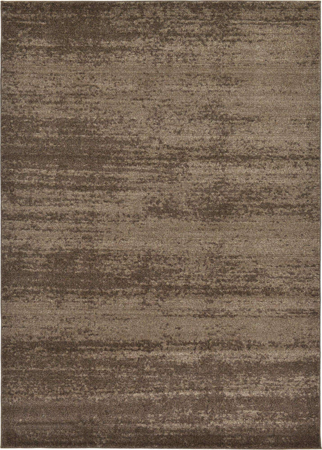Brown 9' x 12' Del Mar Rectangle Area Rug 100% Polypropylene Easy Clean Stain Resistant Vivid Modern Carpet Mat for Home Decor Interior Designing for Sale at Rug Engine
