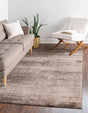Brown 4' x 6' Del Mar Rectangle Rug