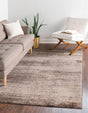 Brown 5' 3 x 8' Del Mar Rectangle Area Rug 100% Polypropylene Easy Clean Stain Resistant Vivid Modern Carpet Mat for Home Decor Interior Designing for Sale at Rug Engine